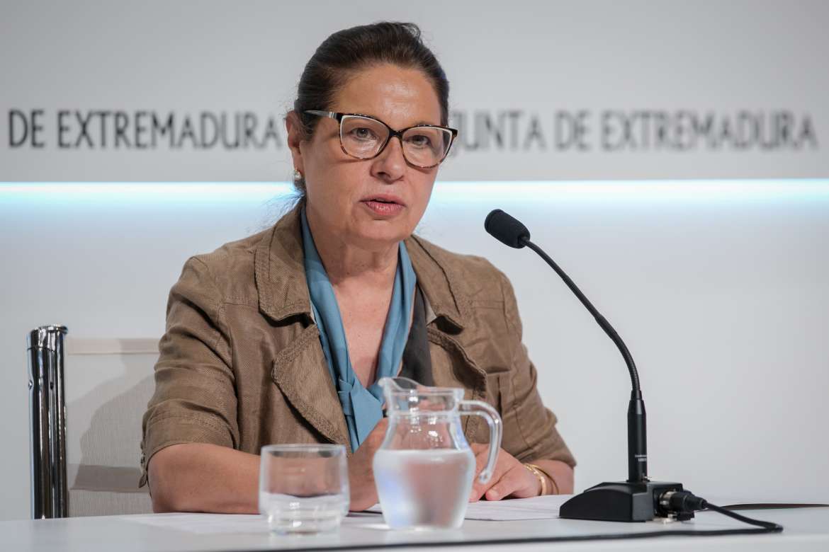 Pilar Blanco-Morales, vicepresidenta primera y consejera de Hacienda y Administración Pública