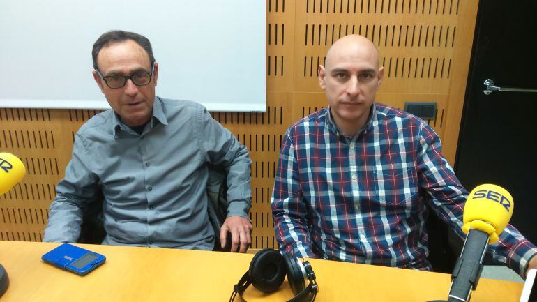 Fernando Mafé, Pte Valencia en Bici y Fernando del Molino, Pte Fed. Sindical del Taxi