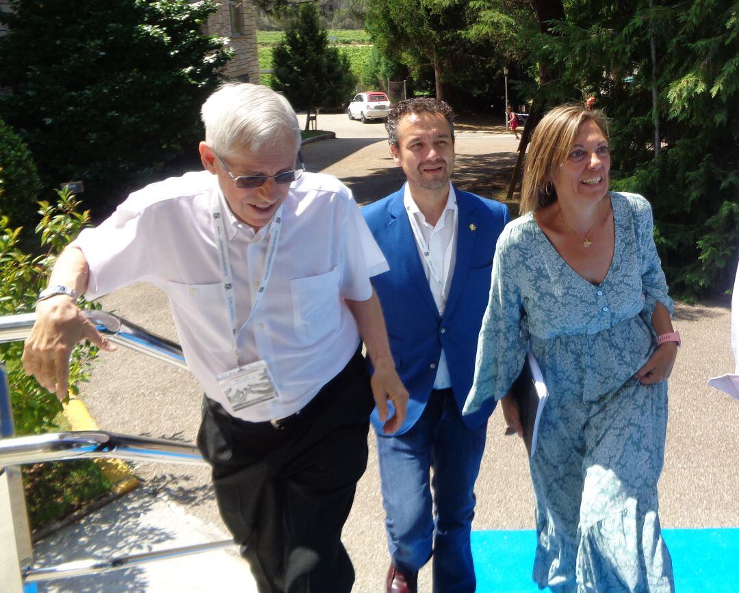 Milagros Marcos ya estuvo en San Gabriel este verano participando en el curso Prensa y Poder