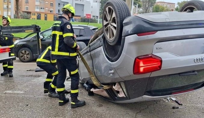 Estado en que quedó el vehículo