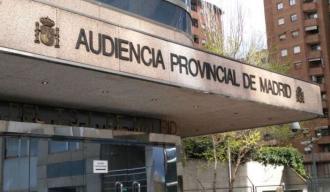 Fachada de la Audiencia Provincial de Madrid
