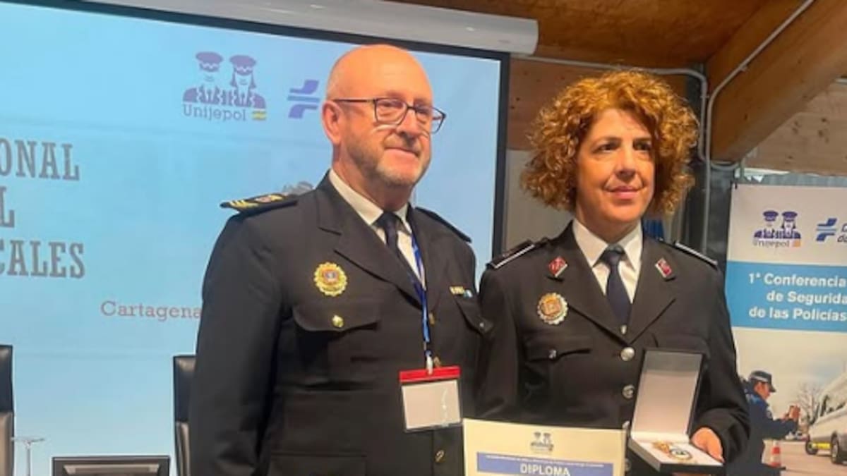 La lorquina Nélida del Carmen, galardonada con la Medalla al Mérito de las Policías Locales de la Región de Murcia 2025