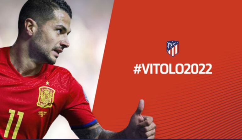 El Atlético anuncia la contratación de Vitolo hasta 2022.