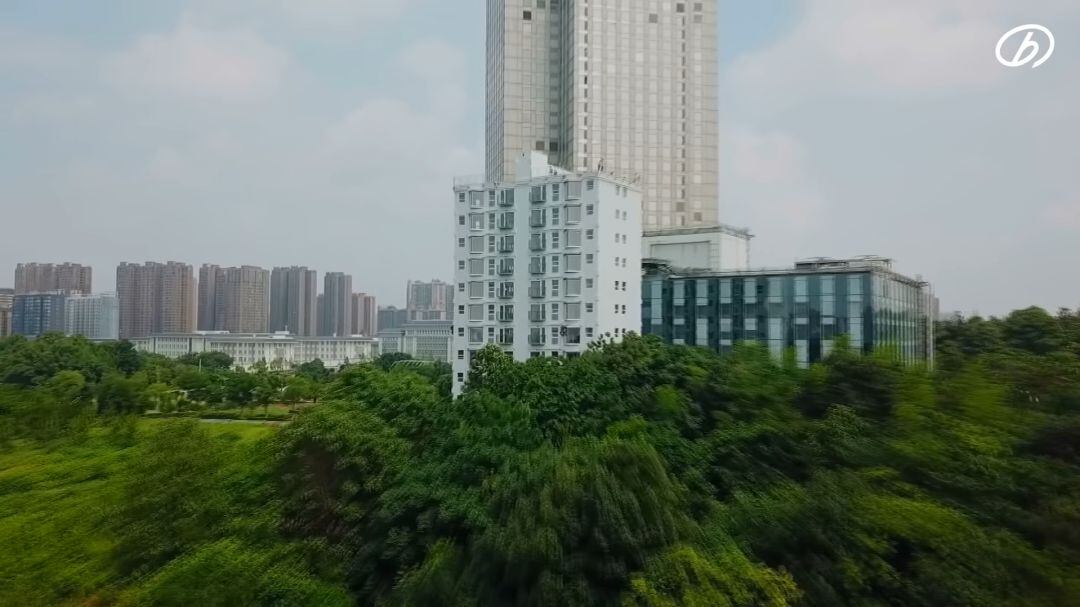 El edificio levantado en menos de 29 horas en China