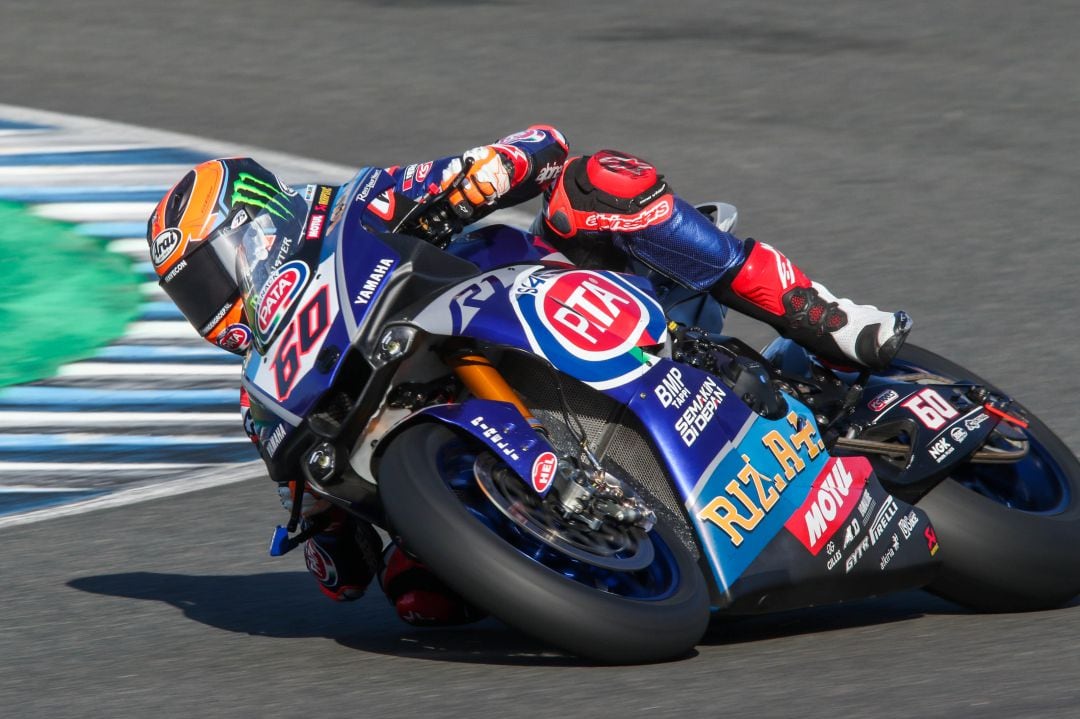 Michael Van Der Mark rodando en el Circuito de Jerez