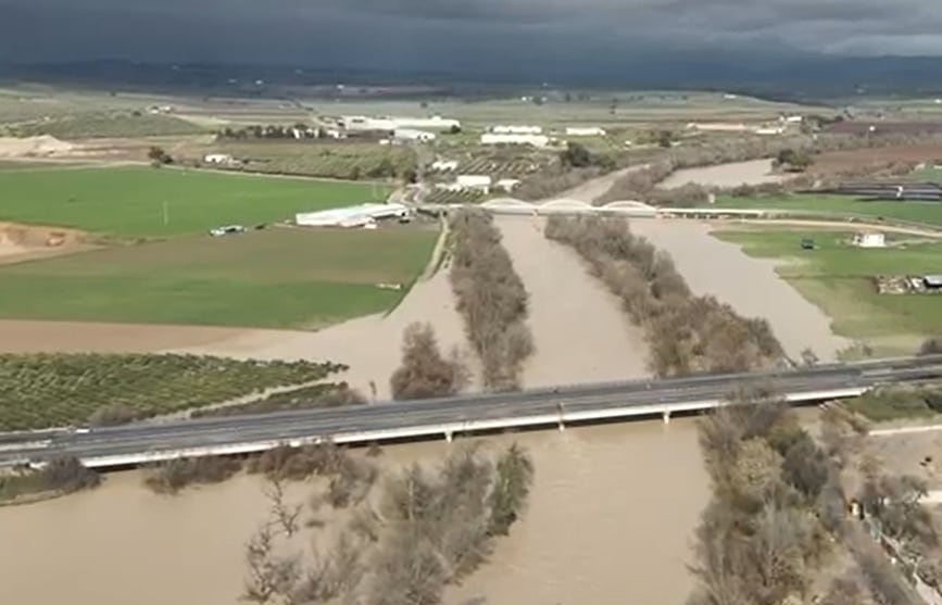 El Guadalquivir empieza a desbordarse en la provincia de Córdoba
