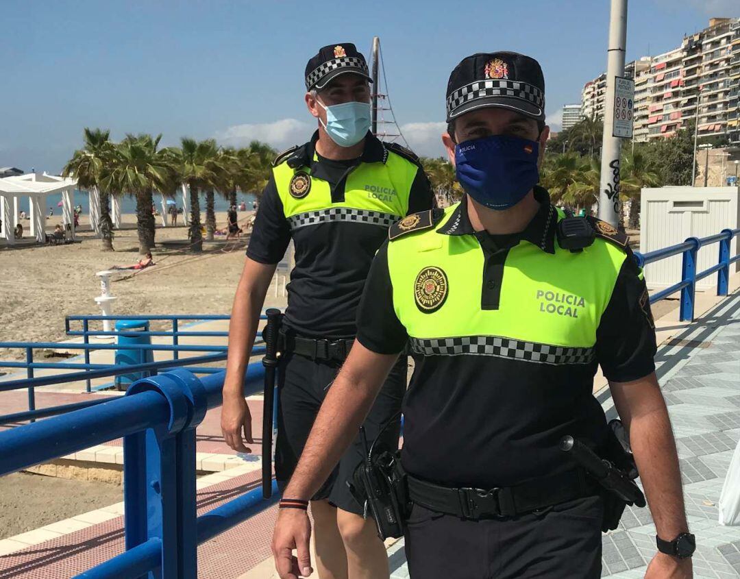 Vigilancia en las playas de Alicante