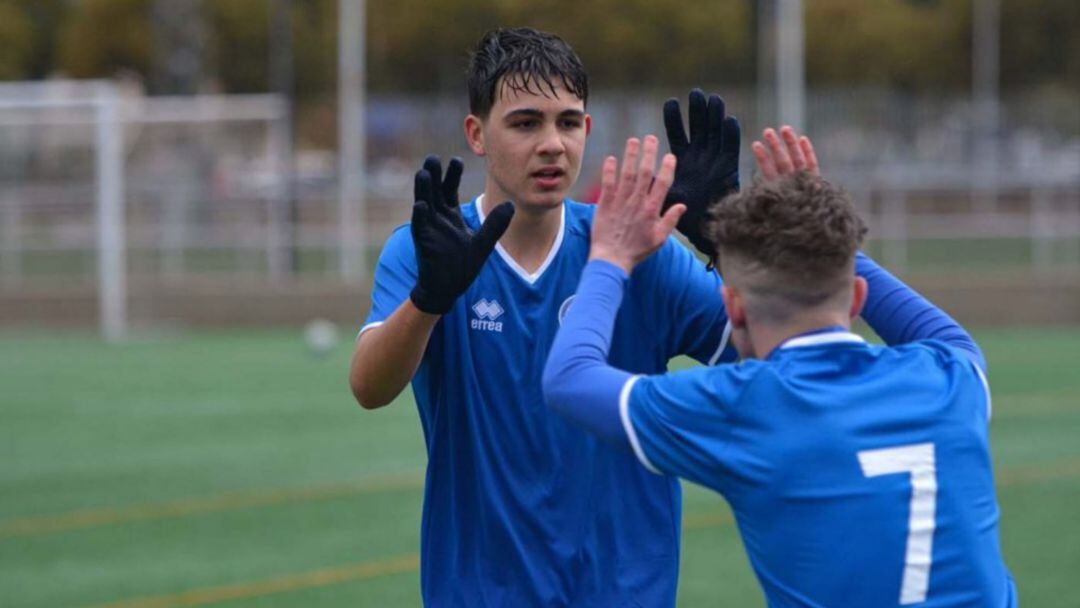 Jugadores de la cantera del Xerez DFC