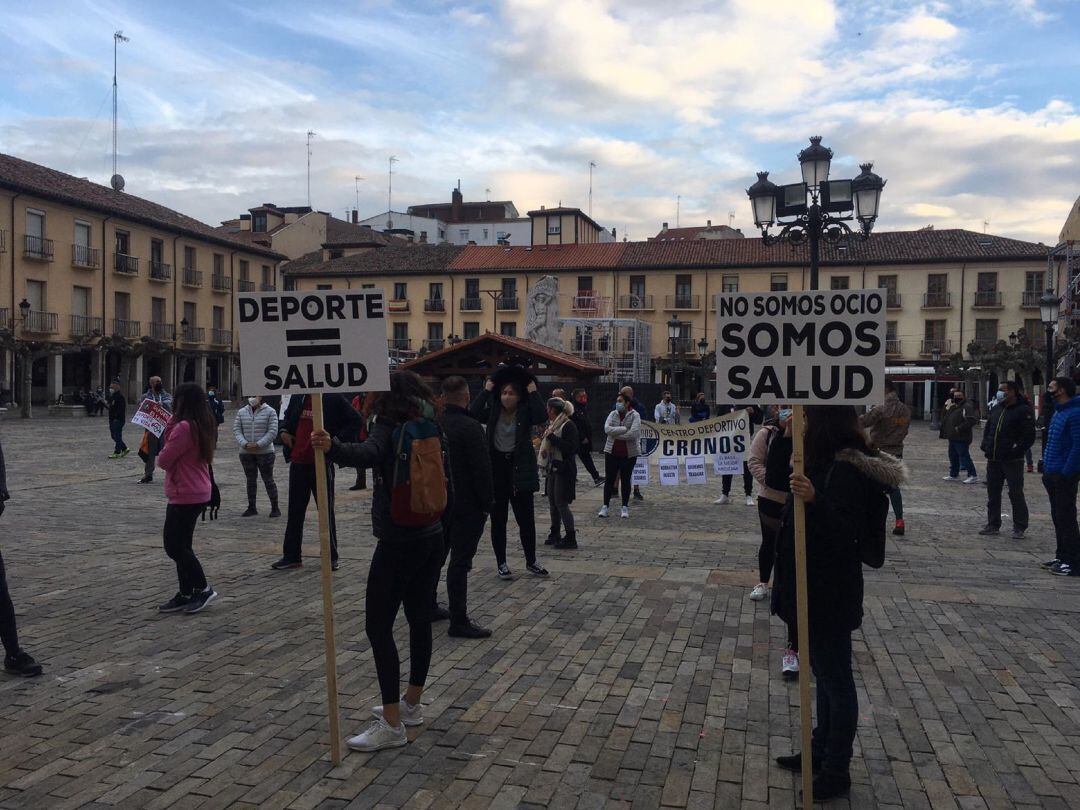 Movilización de los centros deportivos en Palencia