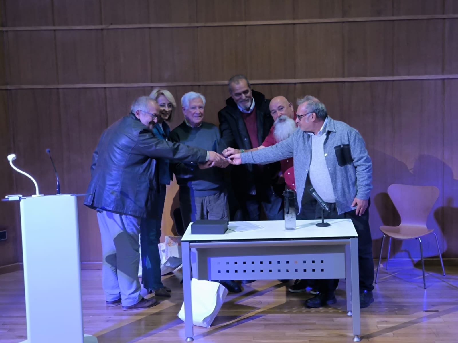 Un momento de la entrega