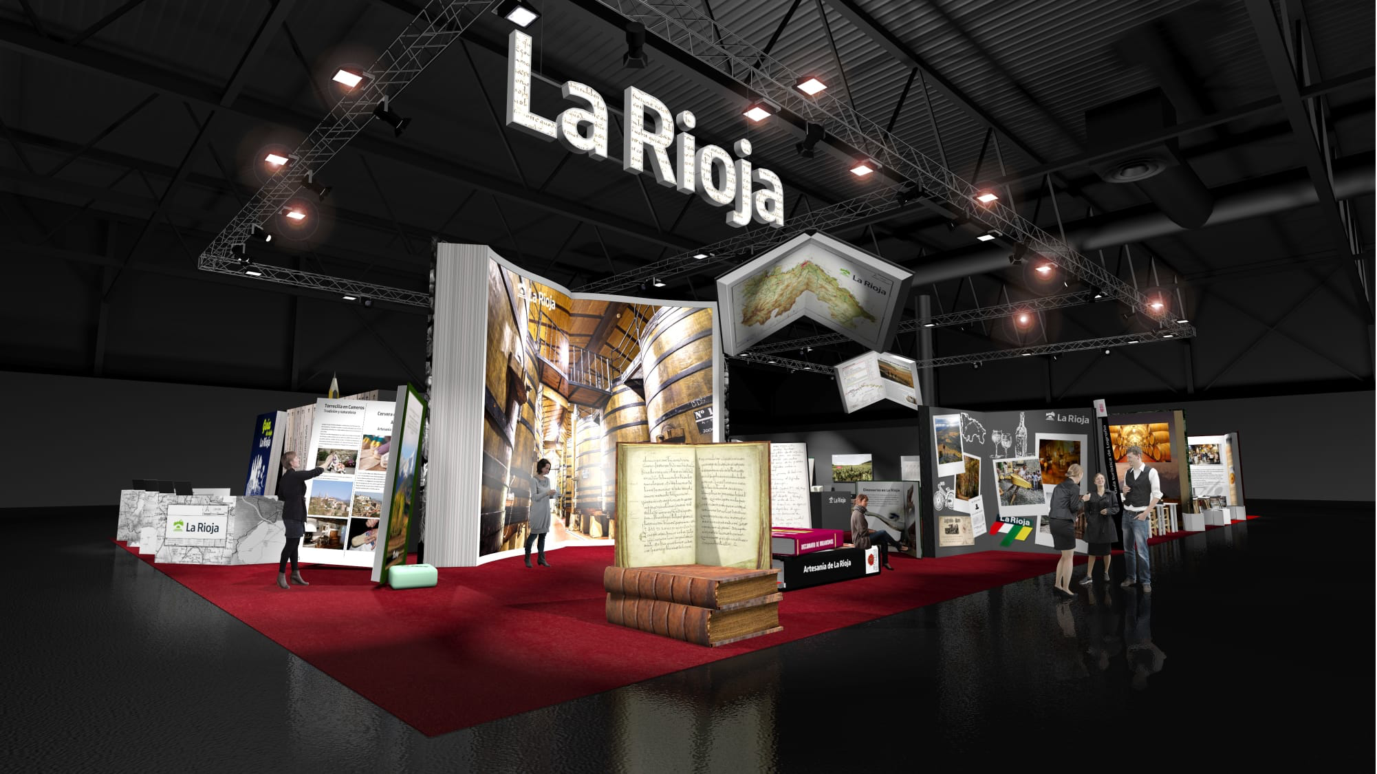 Estand de La Rioja en Fitur 2025