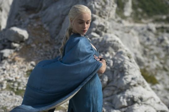 El personaje de Khaleesi en la serie Juego de Tronos de la HBO