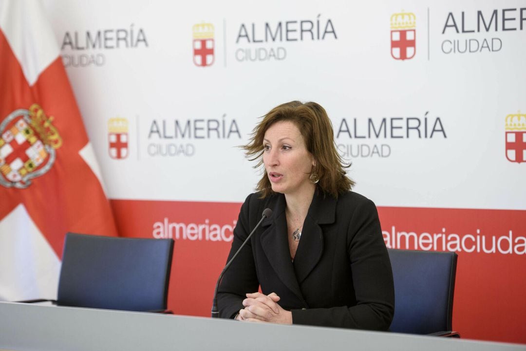 La concejala de Economía del Ayuntamiento de Almería, María del Mar Vázquez,