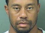 Tiger Woods, al ser detenido en Florida.