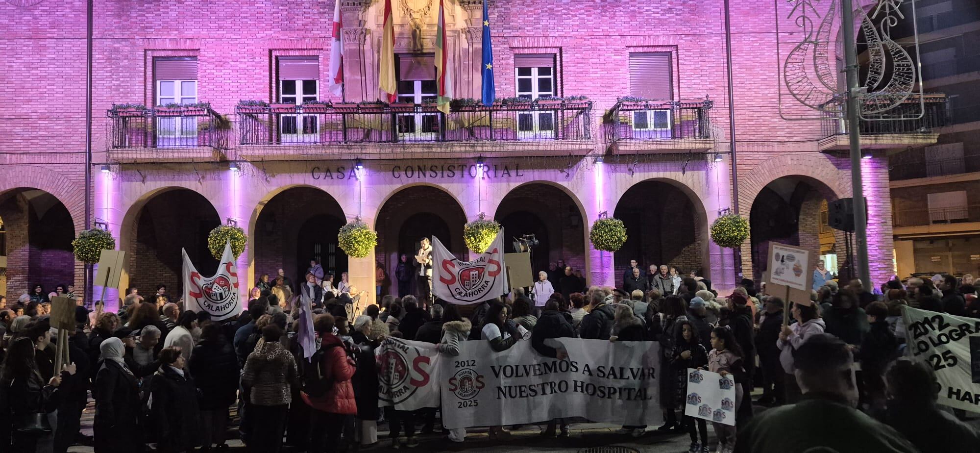 Manifestación SOS Hospital de Calahorra