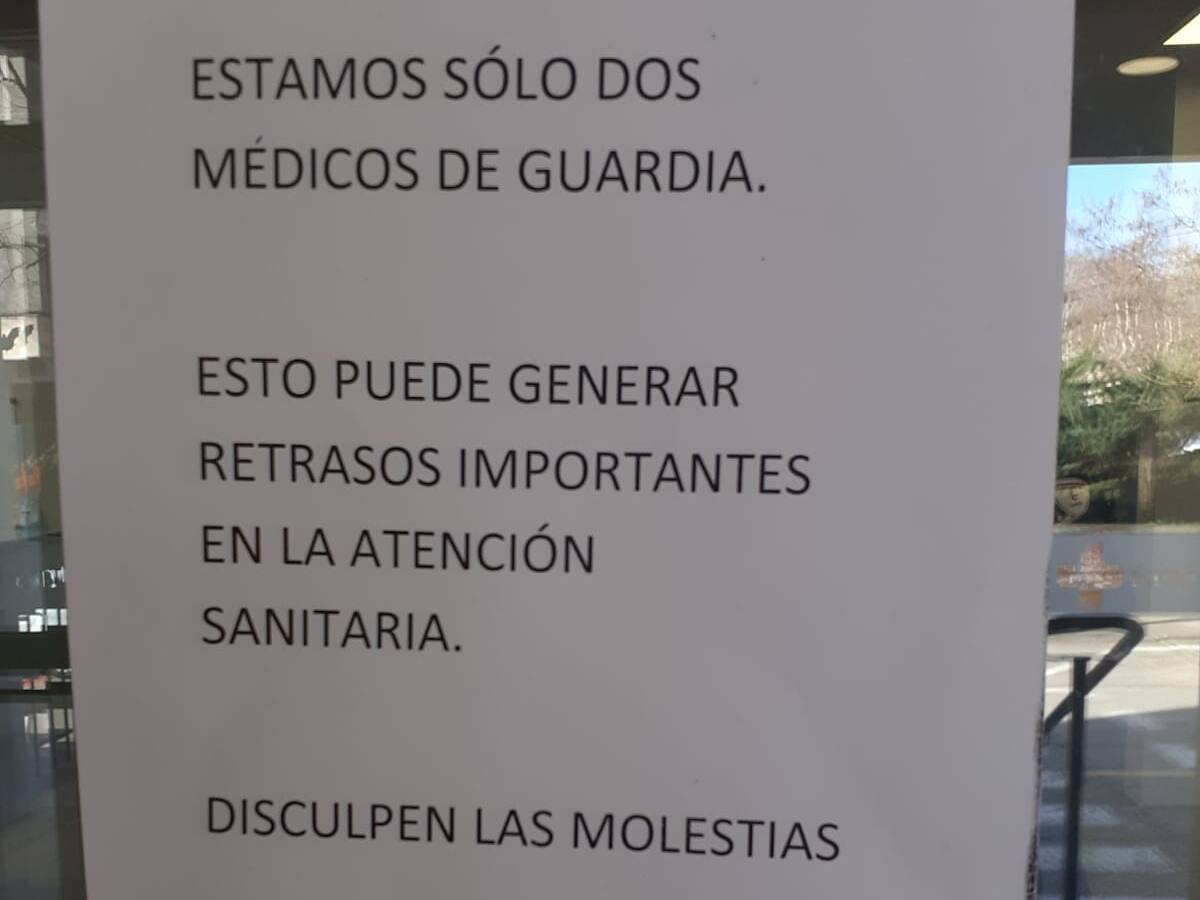 Retrasos por falta de médicos en el recién reformado servicio de urgencias de Pico Tuerto
