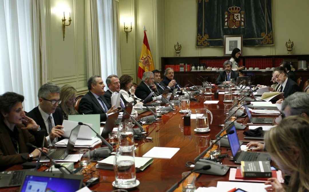 Pleno del Consejo General del Poder Judicial en una imagen de archivo