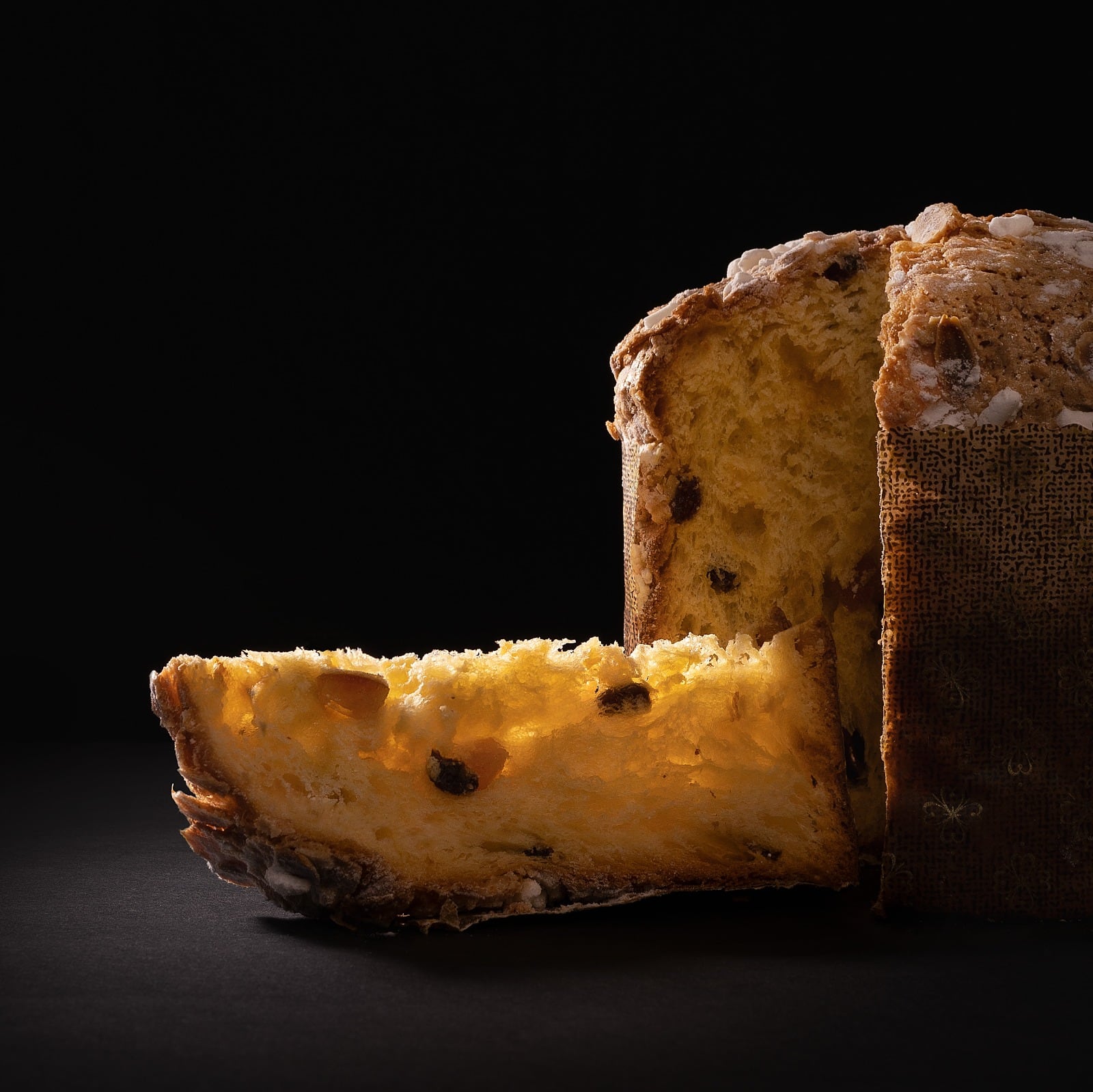 El panettone que elabora la panadería La Madrugada, de Javier Moreno, en Beniaján-Murcia, ganador del premio al Mejor Artesano de Panettone Ibérico, en Milán-Italia