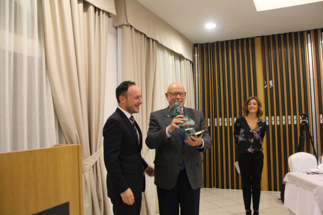 El guanyador del premi Fité i Rossell de novel·la d'enguany, Joaquim Brustenga.