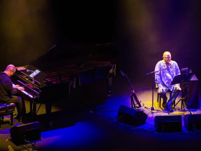 Pablo Milanés con Miguel Núñez al piano