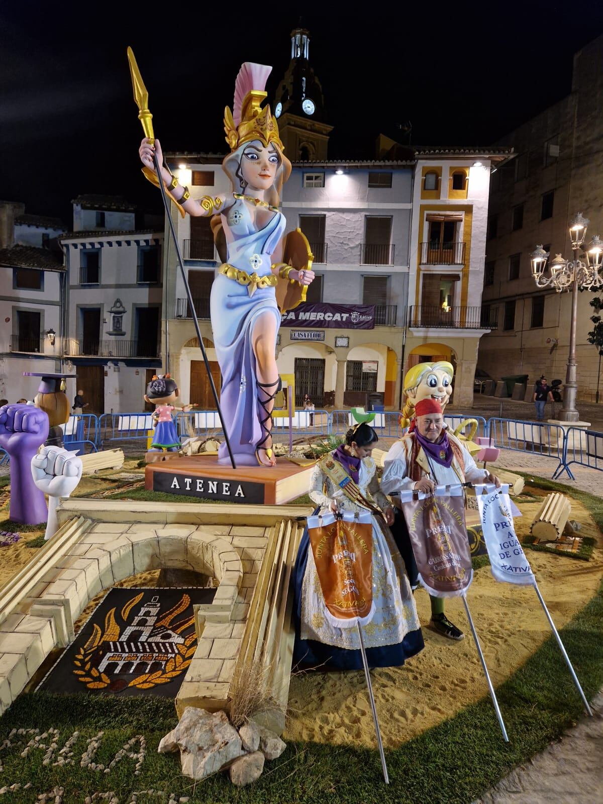 La Falla del Mercat junto al "Premio a la comisión Fallera que más promueva la igualdad de Género"