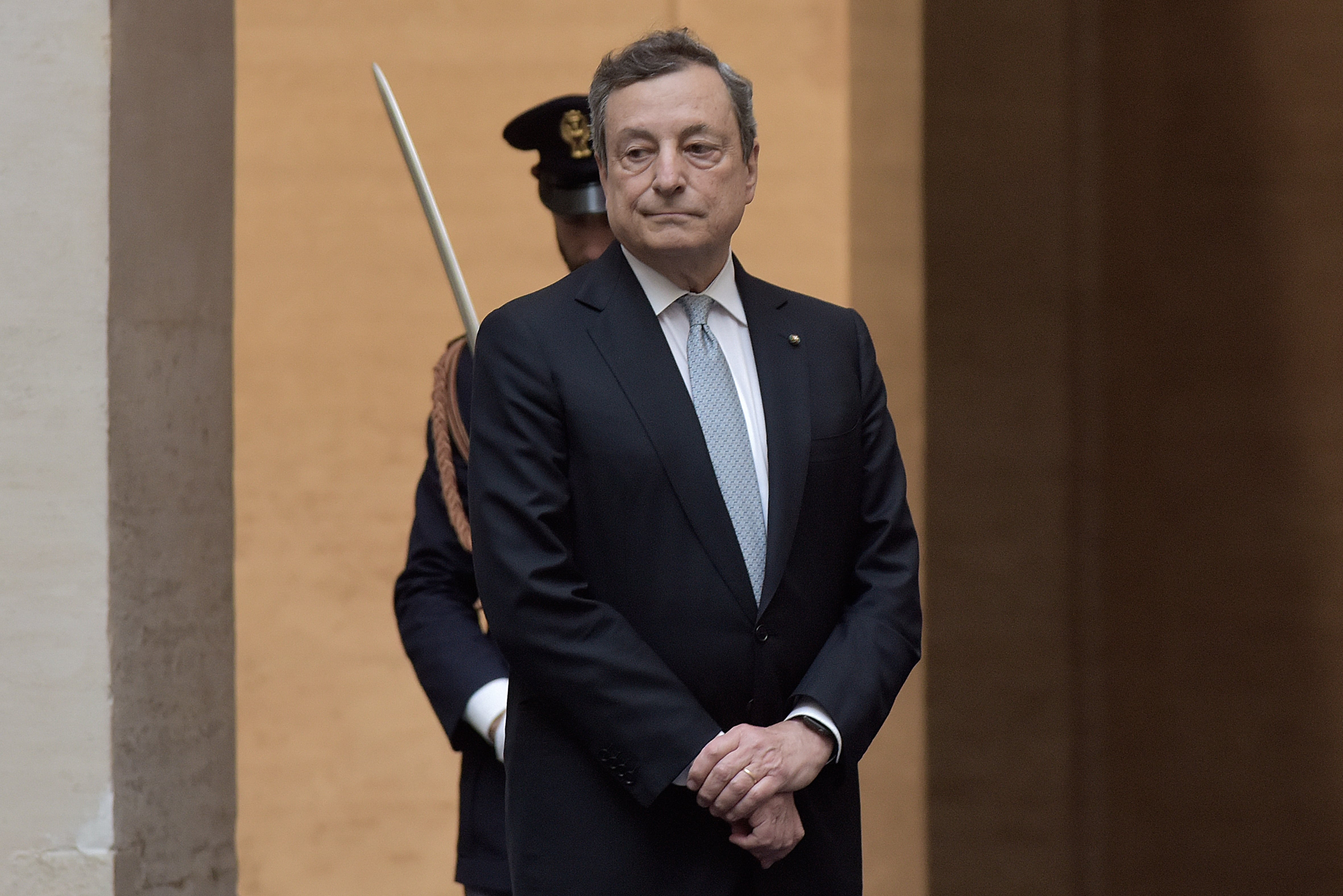 Mario Draghi, presidente del Consejo de Ministros de Italia y expresidente del Banco Central Europeo (2011-2019).