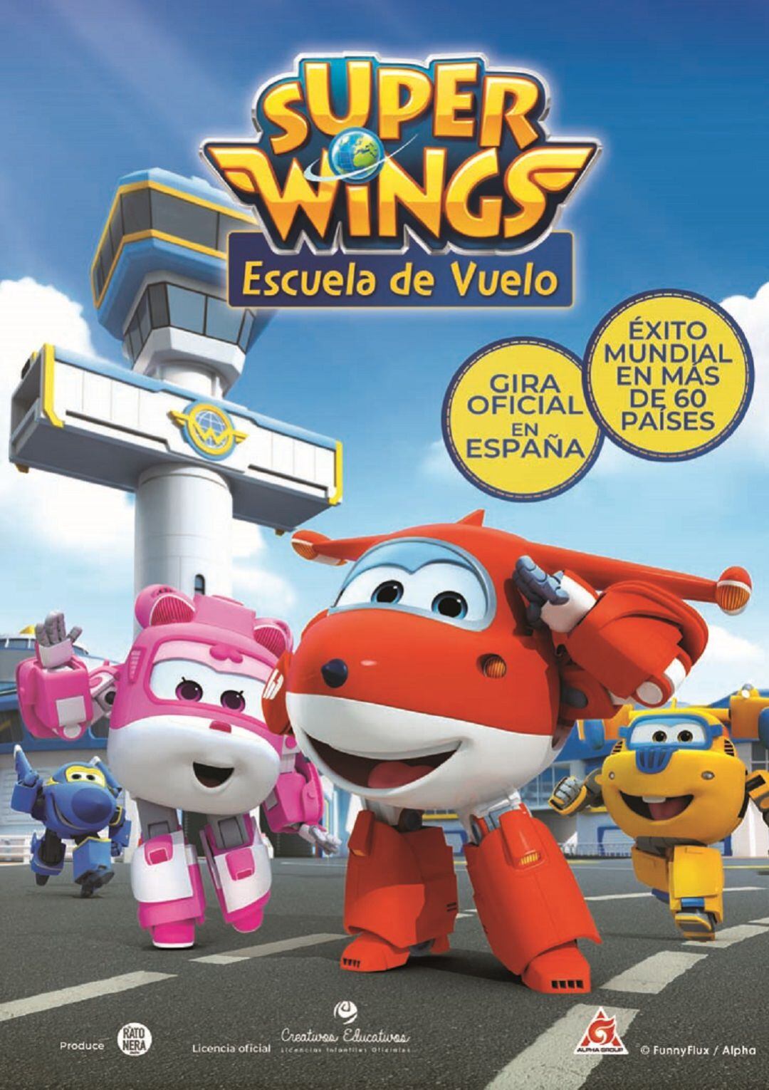 El espectáculo de los Super Wings llega a Vigo