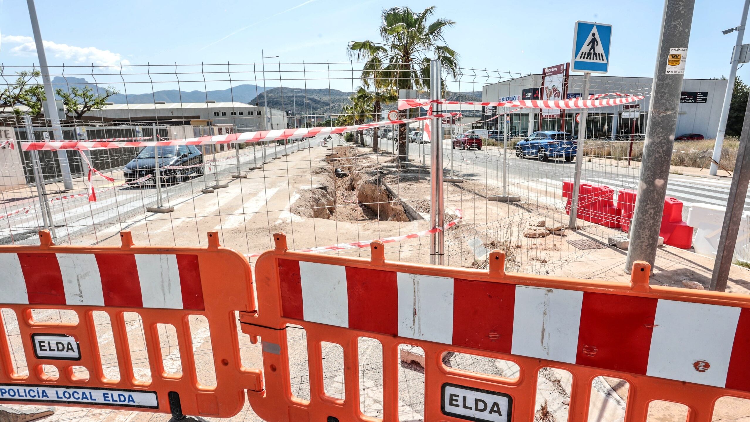 La obra se desarrolla en el polígono Finca Lacy de Elda