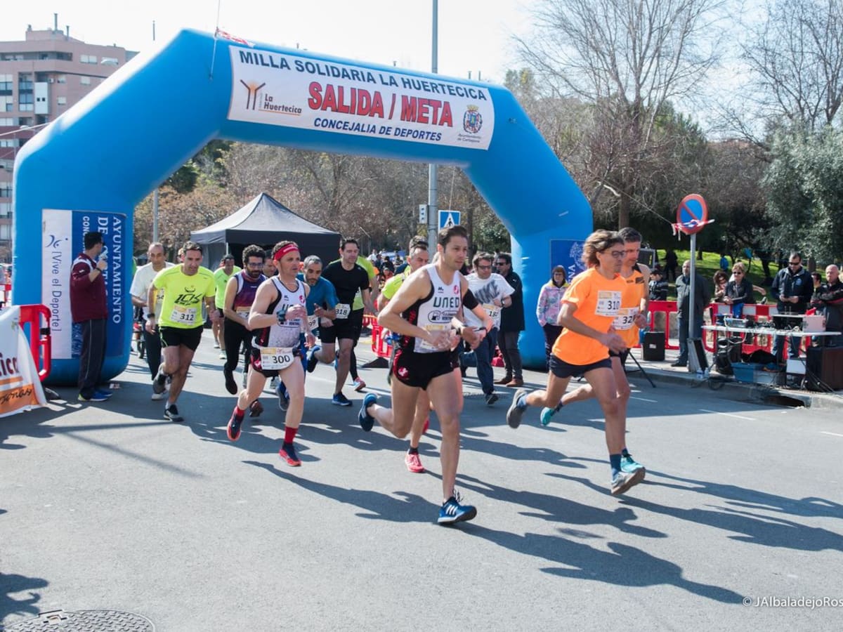 La Milla Solidaria de La Huertecica vuelve a Cartagena el 22 de febrero