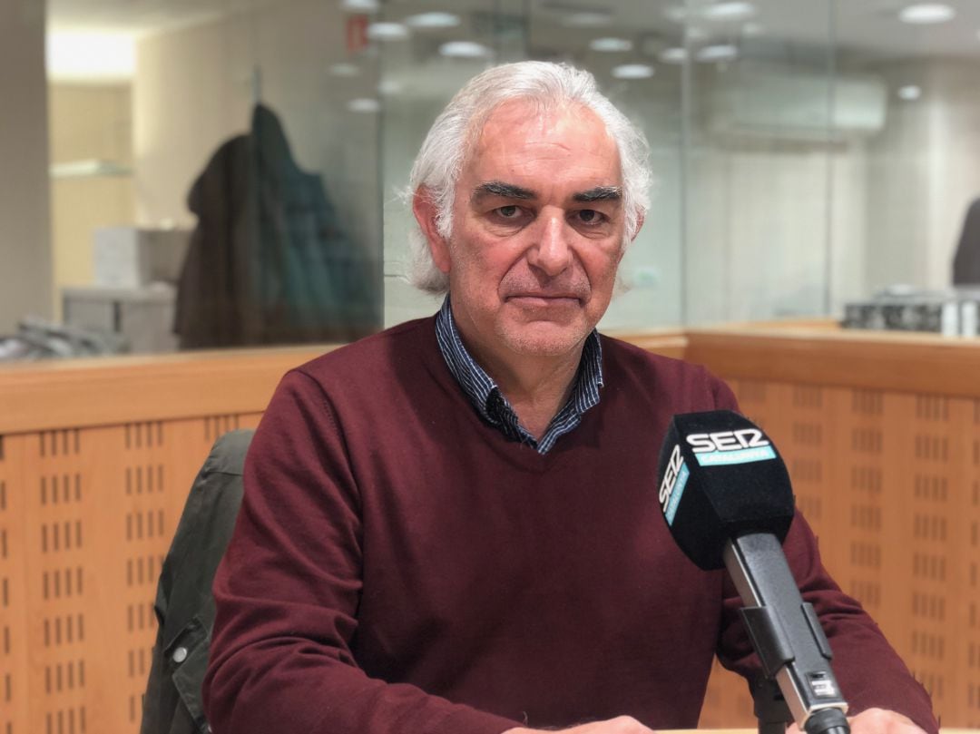 El coordinador d'Unió de Pagesos a Girona, Narcís Poch