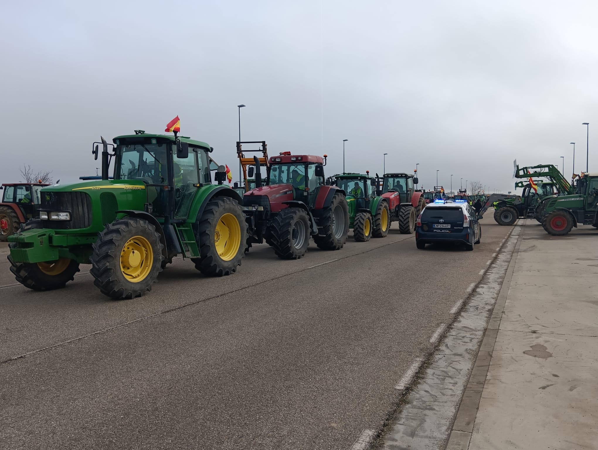 Tractorada Aranda 14 febrero