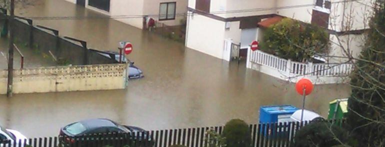 Inundaciones en Sada