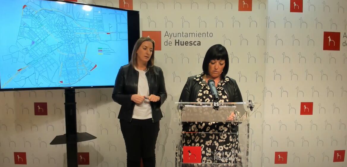 María Rodrigo y Ana Loriente en rueda de prensa