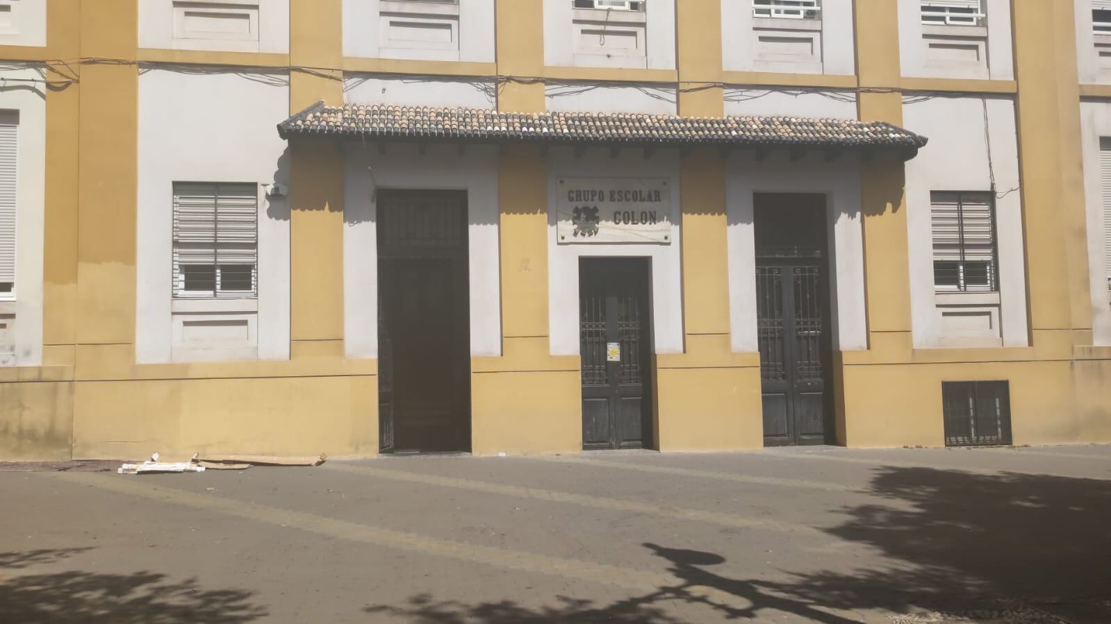 CEIP Colón en Córdoba, uno de los centros afectados por las altas temperaturas