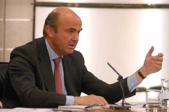 El ministre d&#039;Economia i Competitivitat, Luis de Guindos