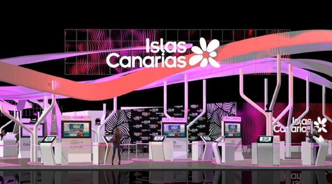 El stand de Canarias en Fitur 2022