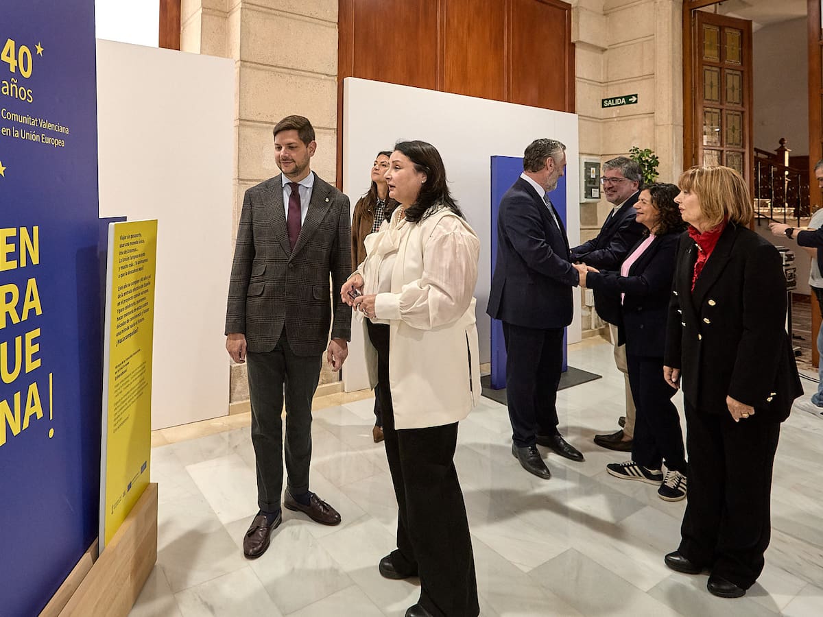 Gandia inaugura una exposición conmemorativa del 40 aniversario del Tratado de Adhesión de España a la UE