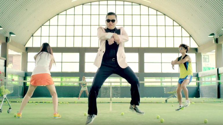 Fotograma del videoclip de &#039;Gangnam Style&#039;