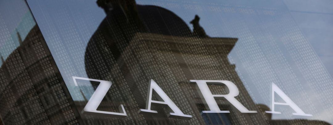 The logo of a Zara store, an Inditex brand, is seen in central Madrid, Spain, December 13, 2017