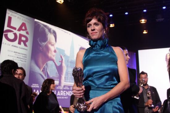 Neus Ballús amb el seu Gaudí