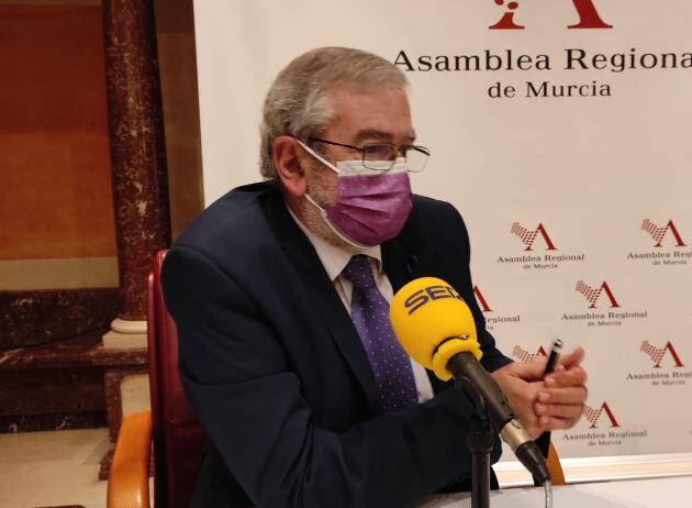 Alberto Castillo, presidente de la Asamblea Regional ha participado en el especial Hoy por Hoy Región de Murcia, con motivo del 8M