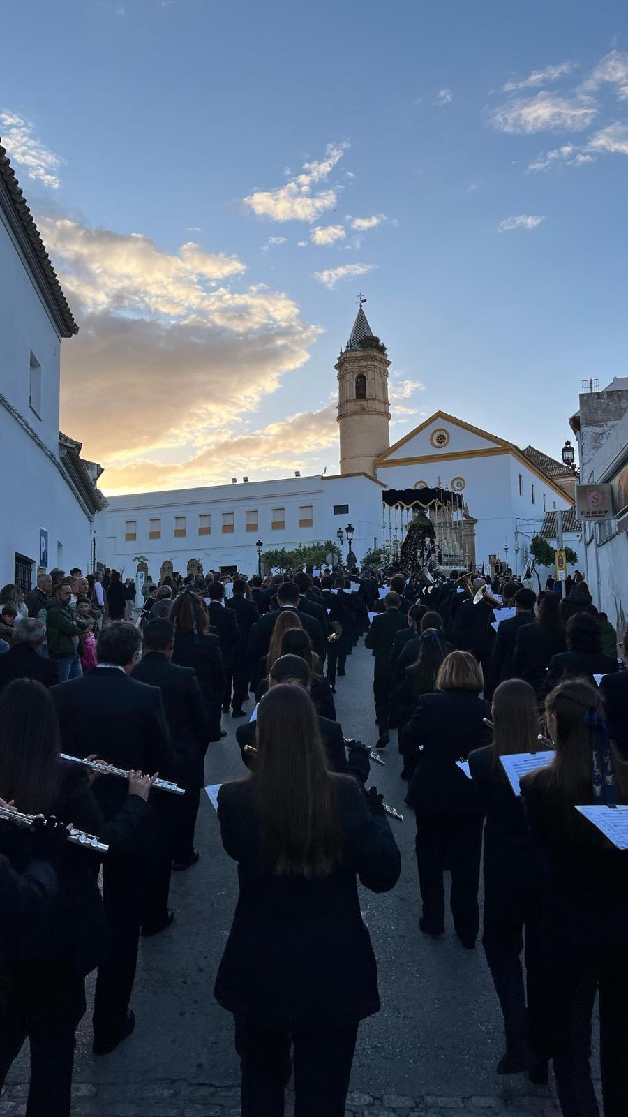 Banda Municipal de Música de Morón Semana Santa 2025 (Hermandad de la Soledad de Morón)