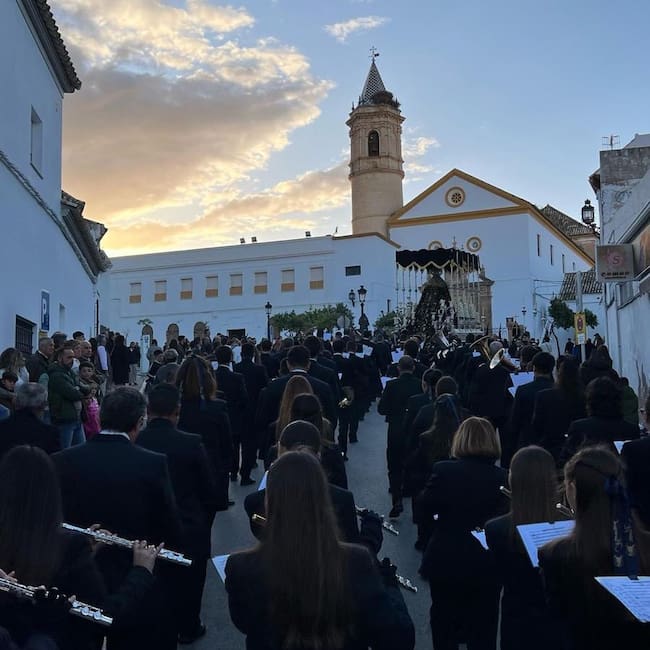Banda Municipal de Música de Morón Semana Santa 2025 (Hermandad de la Soledad de Morón)