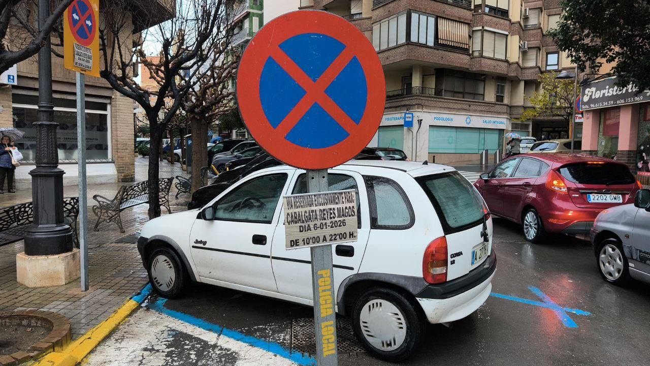 Prohibido el estacionamiento