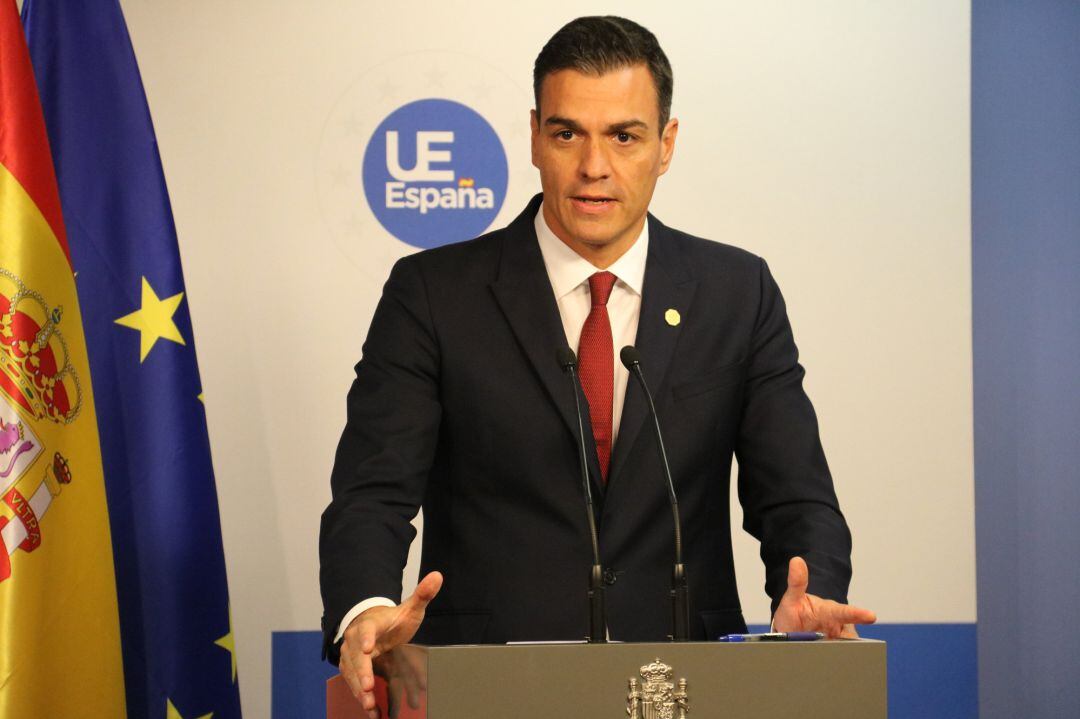 Pedro Sánchez, presidente del Gobierno.