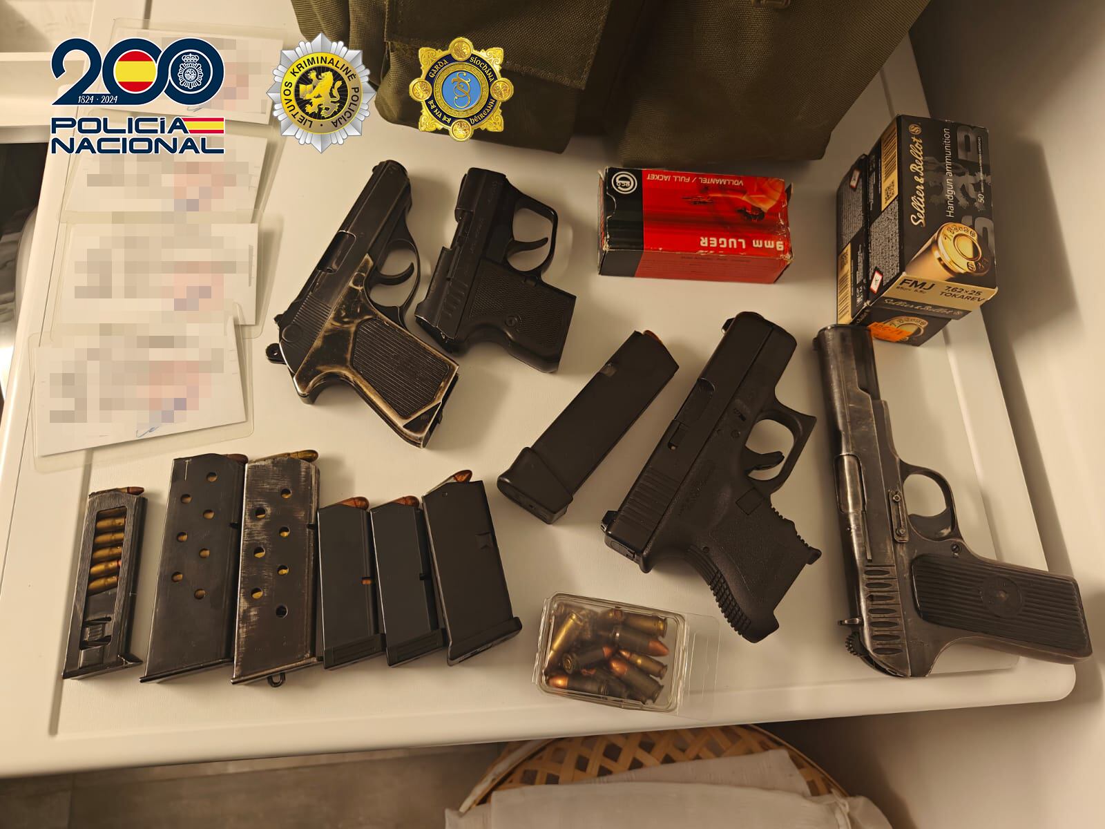 La Policía Nacional detiene en Orihuela al hijo y lugarteniente del líder de una red de narcotraficantes lituanos responsables del mayor alijo de cocaína realizado en Europa