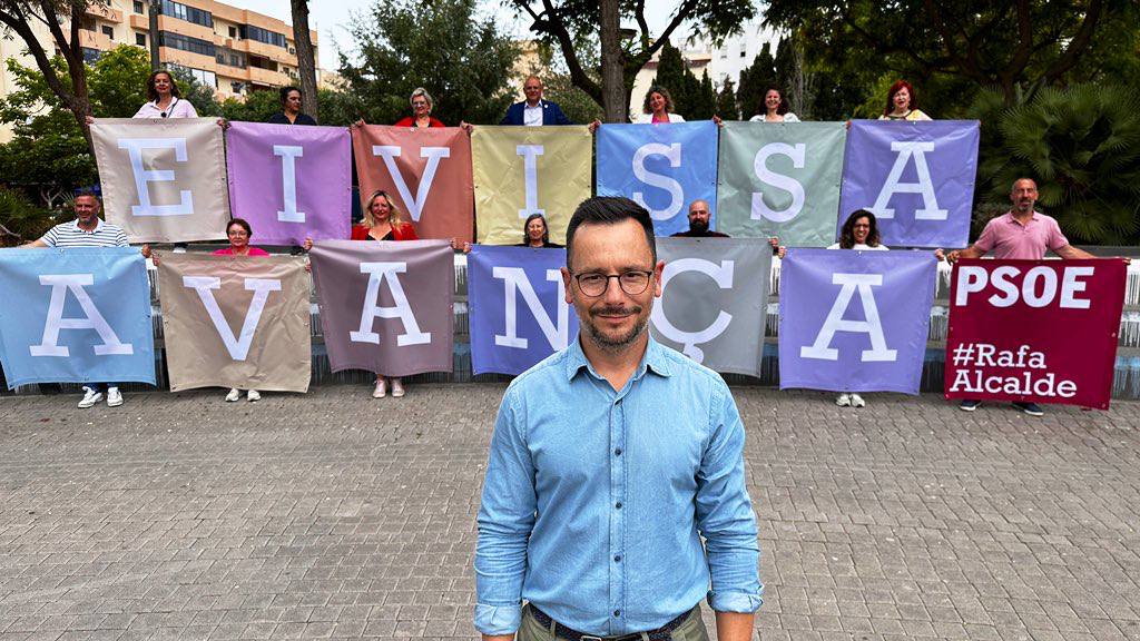 Un momento durante el acto de cierre de campaña