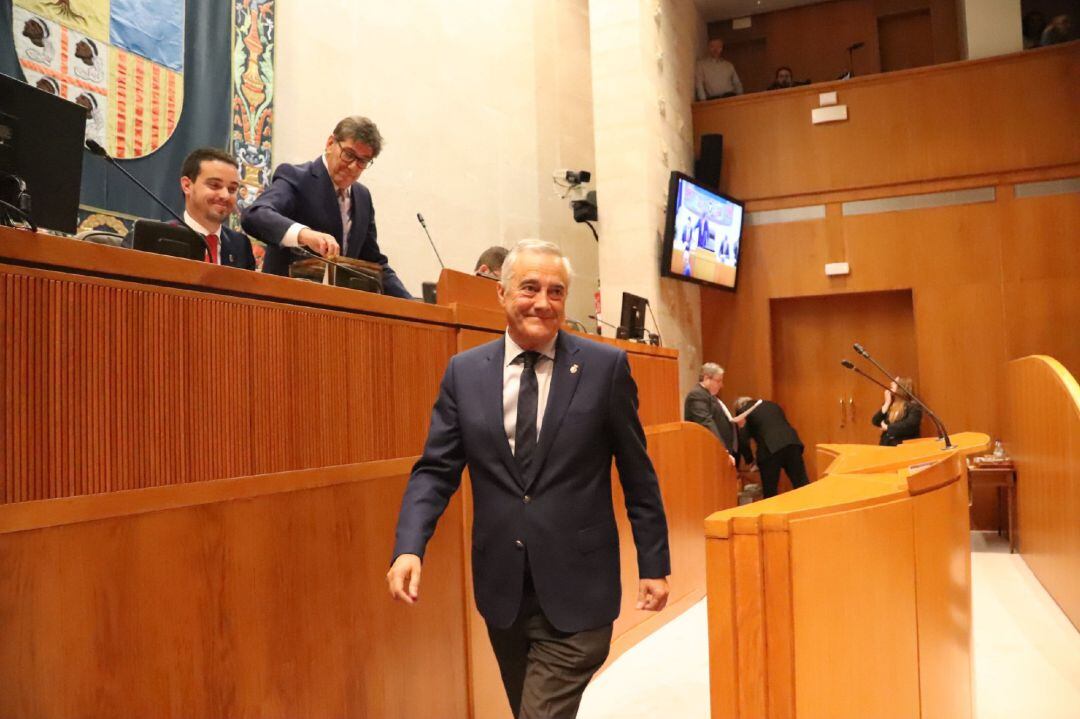 Javier Sada (PSOE), presidente de las Cortes de Aragón de la X Legislatura
