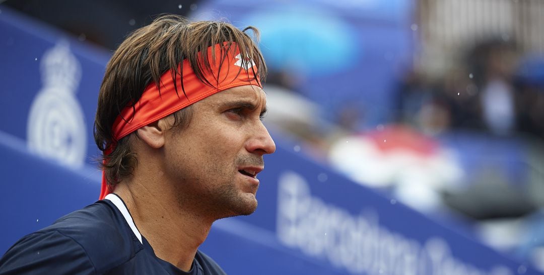 David Ferrer, durante el torneo de Barcelona de la pasada semana