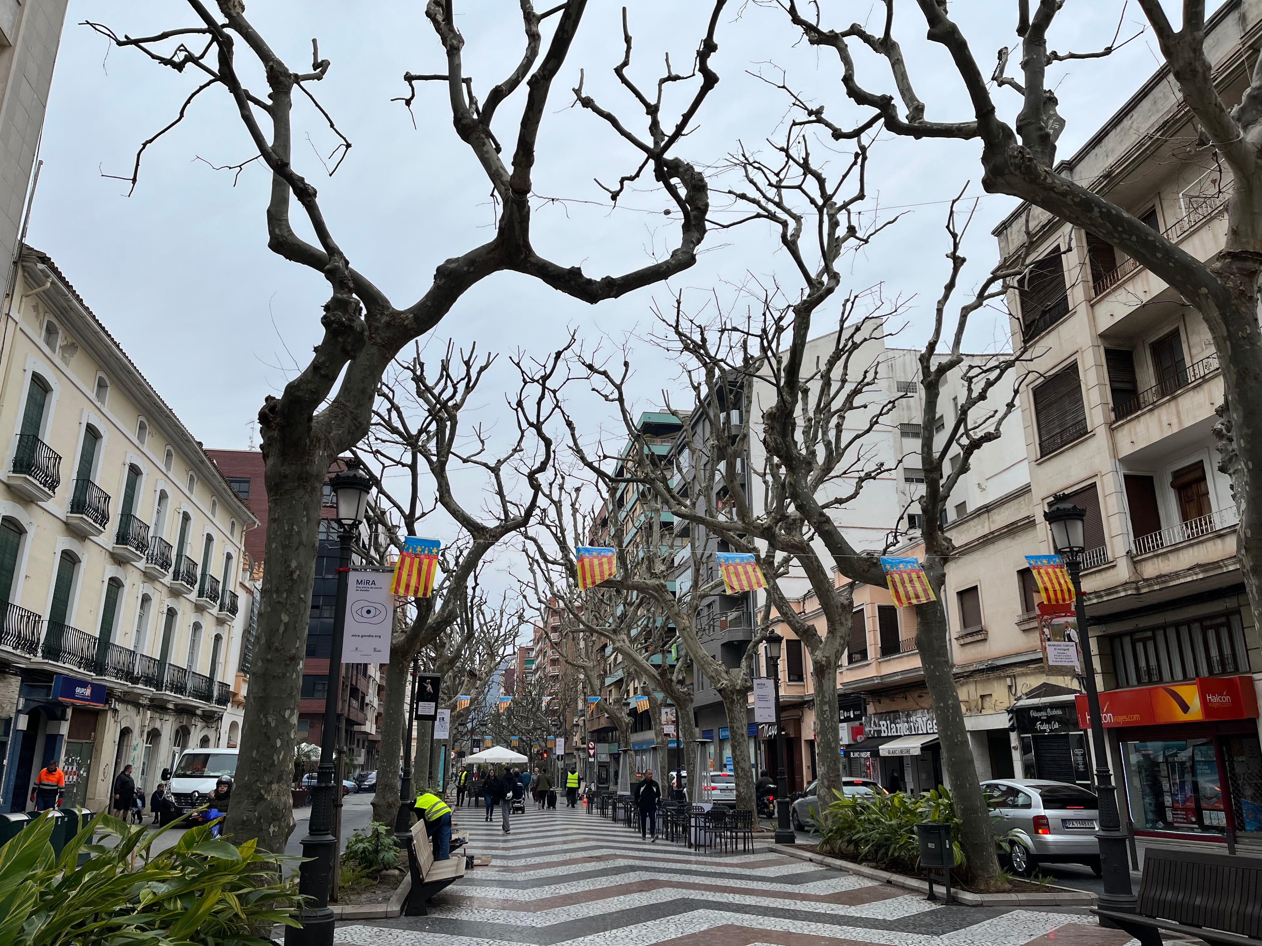 Cielo nublado en Gandia este viernes 11 de marzo